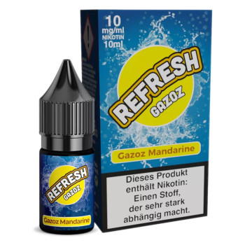 Mandarine Hybrid NicSalt Liquid by Refresh Gazoz