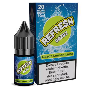 Lemon Lime Hybrid NicSalt Liquid by Refresh Gazoz 10ml / 20mg