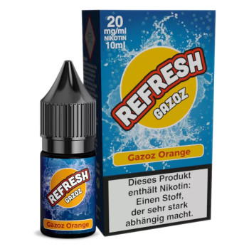 Orange Hybrid NicSalt Liquid by Refresh Gazoz 10ml / 20mg