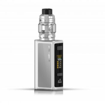 GeekVape Obelisk 120 FC Z Kit 3700mAh 120W Kit inkl. Z-SubOhm Verdampfer 5ml Silber