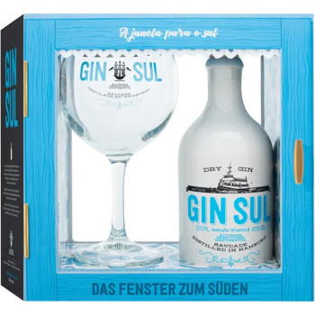 Gin Sul Saudade – Fenster zum Süden Geschenkset 43% Vol. 500ml