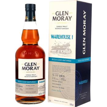 Glen Moray 8 Jahre Warehouse 1 Rioja Cask Matured Single Malt Scotch Whisky 59,8% Vol. 700ml