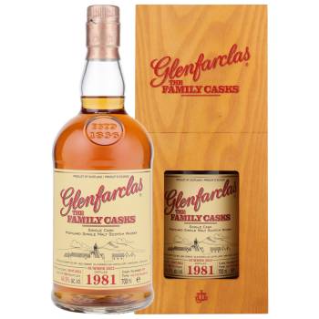 Glenfarclas The Family Casks Vintage 1981 Single Malt Scotch Whisky 44,9% Vol. 700ml
