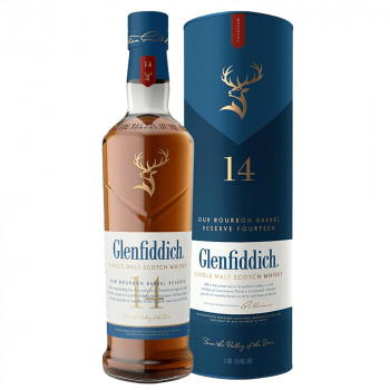 Glenfiddich Single Malt Scotch Whisky 14 Jahre 43% Vol. 700ml