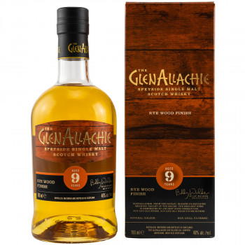 Glenallachie Rye Wood Finish Single Malt Scotch Whisky 9 Jahre 48% Vol. 700ml