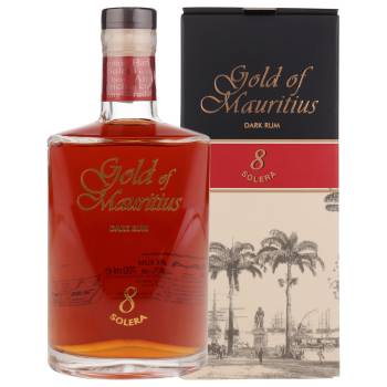 Gold of Mauritius 8 Jahre Dark Rum 40% Vol. 700ml Gold of Mauritius 8 Jahre Dark Rum 40% Vol. 700ml
