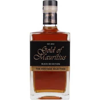 Gold of Mauritius Black 48 Edition Rum 48% Vol. 700ml