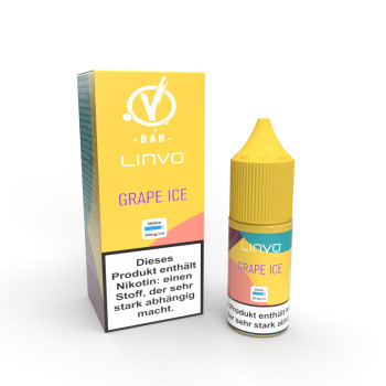 Grape Ice NicSalt Liquid by Linvo