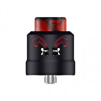 Hellvape Dead Rabbit Max RDA Verdampfer Schwarz-Rot