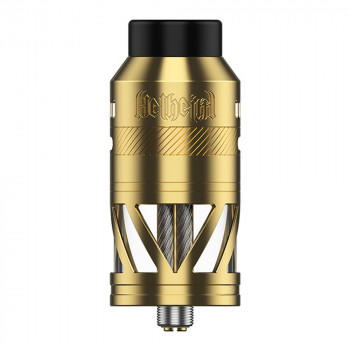 Hellvape Helheim S RDTA 5ml 25mm Verdampfer Gold