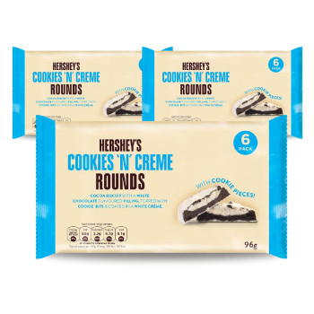 Hershey's Cookies n Creme Rounds 3x 96g