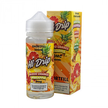 Blood Orange Pineapple 100ml Shortfill Liquid by Hi Drip