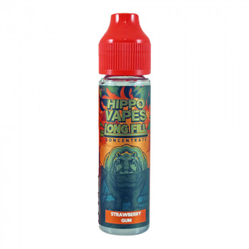 Strawberry Gum 30ml Longfill Aroma by Hippo Vapes