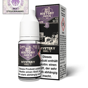 Mystery NicSalt Liquid by History Juice