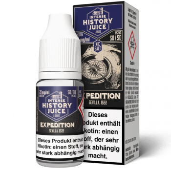 History Juice Expedition NicSalt Liquid