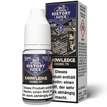 History Juice Knowledge NicSalt Liquid