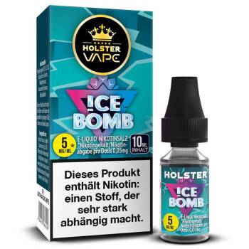 Holster Ice Bomb NicSalt Liquid 10ml / 5mg Holster Ice Bomb NicSalt Liquid 10ml / 5mg