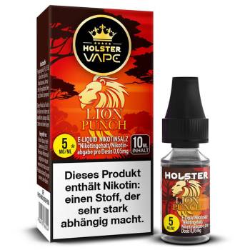 Holster Lion Punch NicSalt Liquid 10ml / 5mg Holster Lion Punch NicSalt Liquid 10ml / 5mg