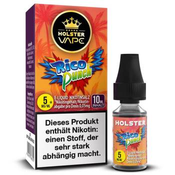 Holster Rico Punch NicSalt Liquid 10ml / 5mg