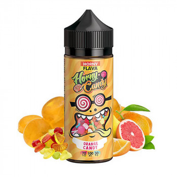 Orange Candy (100ml) Shortfill e Liquid by Horny Flava Bubblegum Series