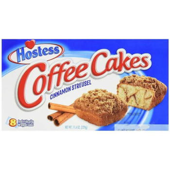 Hostess Coffee Cakes Cinnamon Streusel 329g