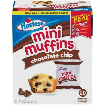 Hostess Mini Muffins Chocolate Chip 234g