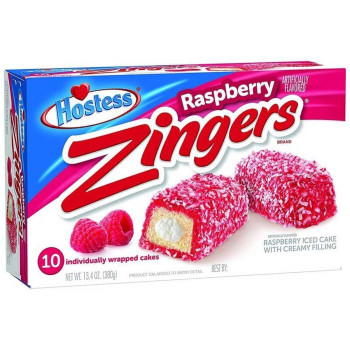 Hostess Zingers Raspberry 380g