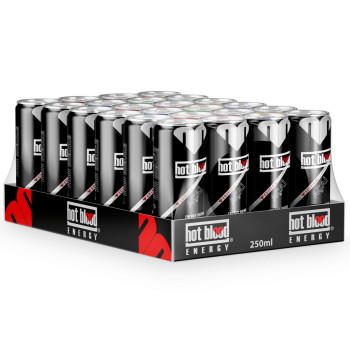 Hot Blood Acai Energy Drink 24x 250ml