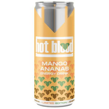 Hot Blood Mango Ananas Energy Drink