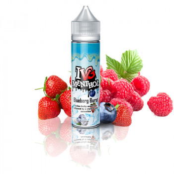 Blueberg Burst (50ml) Plus e Liquid by I VG Menthol