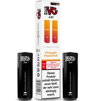 IVG Air – Pineapple Passionfruit – Prefilled Pod 2er Pack 2ml 20mg