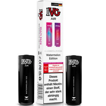 IVG Air – Watermelon Edition – Prefilled Pod 2er Pack 2ml 20mg