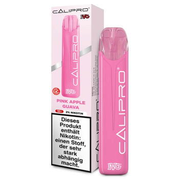 IVG Calipro E-Zigarette 20mg 600 Züge 580mAh Pink Apple Guava