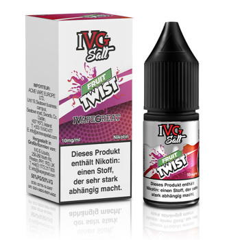 IVG Fruit Twist NicSalt Liquid 10ml / 10mg