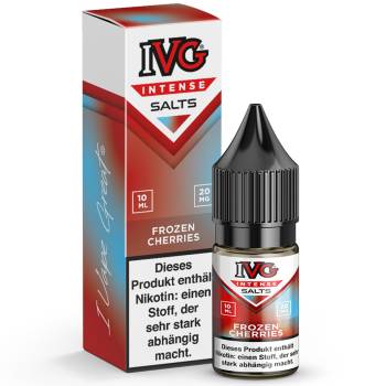 IVG Intense Frozen Cherries NicSalt Liquid 10ml / 20mg