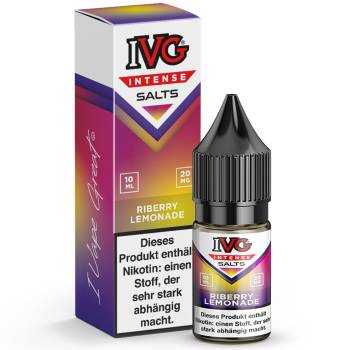 IVG Intense Riberry Lemonade NicSalt Liquid 10ml / 20mg
