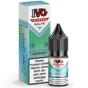 IVG Intense Spearmint NicSalt Liquid 10ml / 10mg