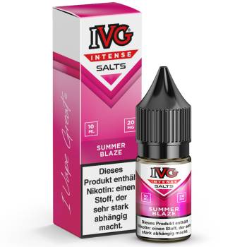 IVG Intense Summer Blaze NicSalt Liquid 10ml / 10mg