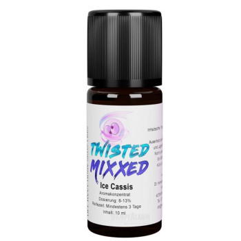 Twisted Vaping Aroma 10ml Ice Cassis