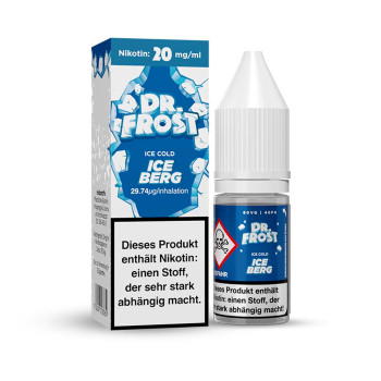 Iceberg 10ml 20mg NicSalt Liquid by Dr. Frost