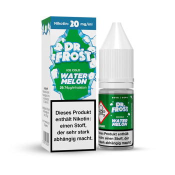 Watermelon Ice 10ml 20mg NicSalt Liquid by Dr. Frost