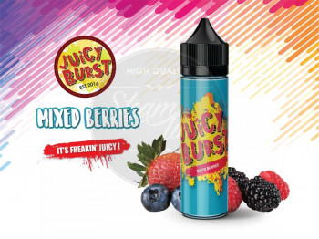 Mixed Berries (50ml) Plus e Liquid by Juicy Burst Mixed Berries (50ml) Plus e Liquid by Juicy Burst