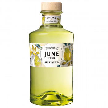 G'Vine Gin JUNE Royal Pear & Cardamon französischer, sommerlicher Gin Liqueur 30% - 700 ml