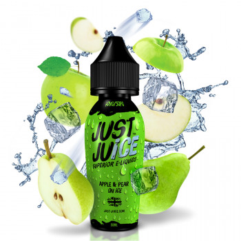 Apple & Pear on Ice (50ml) Plus e Liquid by Just Juice