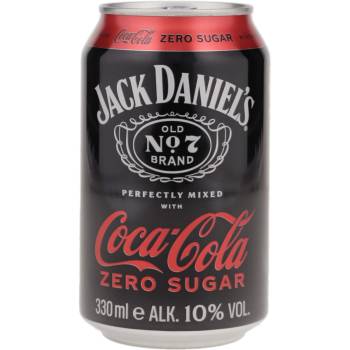 Jack Daniel's & Coca Cola Zero Mixgetränk 10% Vol.