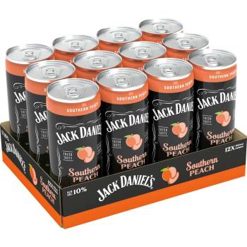 Jack Daniel's Southern Peach Mixgetränk 10% Vol. 12x330ml Jack Daniel's Southern Peach Mixgetränk 10% Vol. 12x330ml
