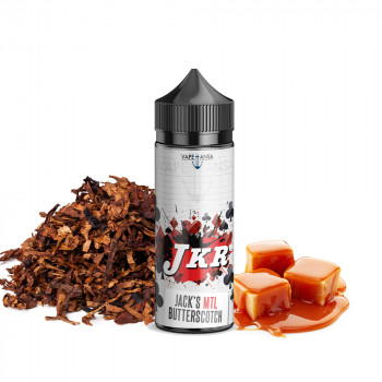 Jacks MTL Butterscotch Tobacco JKR Flavours 10ml Longfill Aroma by VapeHansa