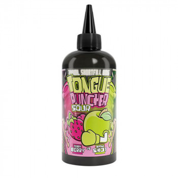 Strawberry & Apple Sour 200ml Shortfill Liquid by Joes Juice Tongue Puncher