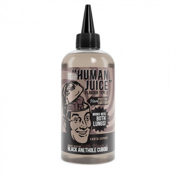 Black Anethole Cuboid Human Juice 200ml Shortfill Liquid by Joe's Juice