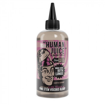 Pink Stem Viscous Gloop Human Juice 200ml Shortfill Liquid by Joe's Juice